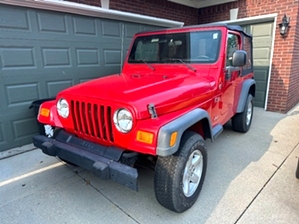 2006 Jeep Wrangler 2dr Red TJ